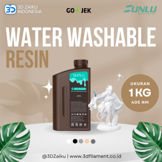 SUNLU Water Washable Resin 1 KG 405 nm UV LCD DLP 3D Printer